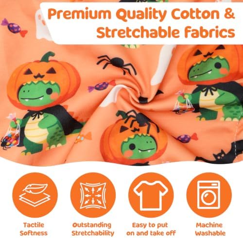 Halloween Dinosaur Dog Pajamas Large Size, Big Dog Onesie Clothes, Anti Shedding and Licking, Post Surgery Recovery Pet Pjs, Cotton Soft Material Stretchable Pet Pajamas U-COSP08L - Image 4