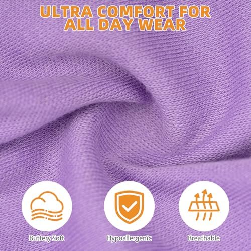 KOOLTAIL Dog Dresses for Small Medium Dogs Girls Birthday Holiday Soft Puppy Dresses Dogs Clothes Female,Cute Easter Summer Spring Outfits, Pet Costume Apparel Purple XS - Image 5