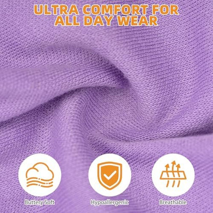 KOOLTAIL Dog Dresses for Small Medium Dogs Girls Birthday Holiday Soft Puppy Dresses Dogs Clothes Female,Cute Easter Summer Spring Outfits, Pet Costume Apparel Purple XS - Image 5
