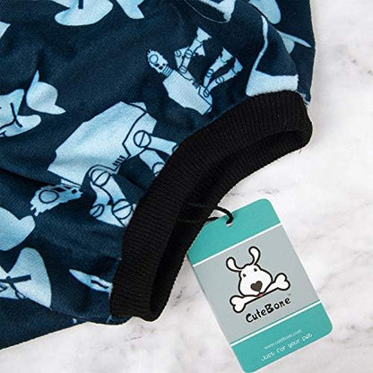 CuteBone Small Dogs Outfit Soft Puppy Onesies Pjs Dog Pajamas Pet Coat Cat Apparel Comfy Doggie Jumpsuit Bodysuit for All Seasons - Image 6