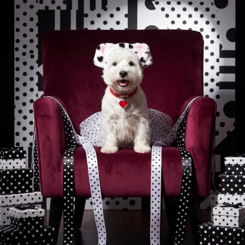 Hercicy 3 Pcs Pet Dog Halloween Dalmatian Costume Accessories Set - Image 5
