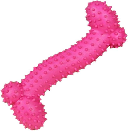 Pet Chew Toys,Resistant to Bite Bone Pet Dog Puppy Molar Thorn Chew Toy for Teeth Training