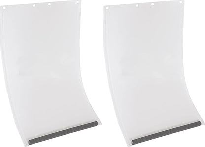 Medium Non PVC Compatible w/PetSafe PAC11-11038 - 8 1/8" x 12 7/8" Longer Lasting, Most Energy Efficient, Less Shrinkage, BPA Free (Pack of 2)