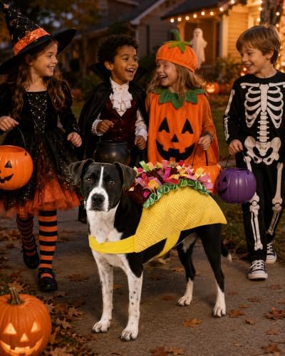 Taco Dog Costume for Small Medium Large Dogs, Funny Food Dog Costume, Mexican Dog Costume and Hotdog Pet Outfit for Halloween Cosplay, Parties and Photos, 2X-Large - Image 5