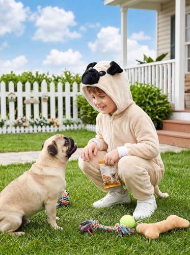 Kids Animal Onesie Pajamas Boys Girls Animal Onesie Costume for Halloween Christmas Costume - Image 4