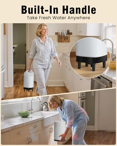 PETNF 2.4 Gallon Automatic Dog Water Bowl Dispenser with Filter