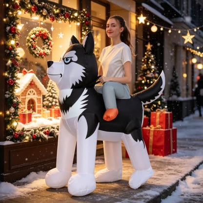 Inflatable Costume for Adult Ride on Animal Blow up Costumes Inflatable Halloween Costumes Fancy Dress Adults - Image 4