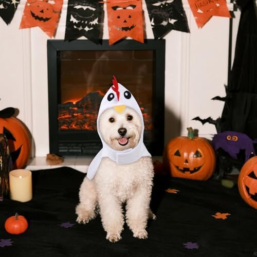 Nydotd Dog Halloween Chicken Costume Dog Hoodie Cosplay Sweatshirt - Image 6