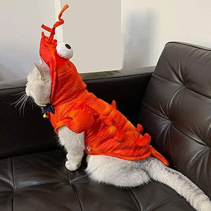 Lobster Dog Costume Dog Halloween Costume Cat Apparel Dogs Cosplay Costume - Image 3