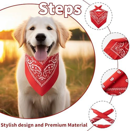 Dog Halloween Costumes - Cowboy Hat & Bandana for Small to Large Dogs - Image 2