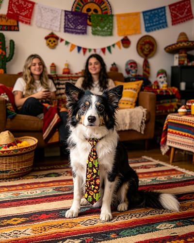 PET SHOW 10 Pack Mexican Dog Ties Neckties XL for Extra Large Dogs - Image 4
