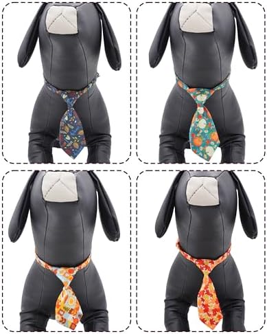 PET SHOW 10 Pack Fall Dog Ties Neckties for Medium Dogs - Image 3