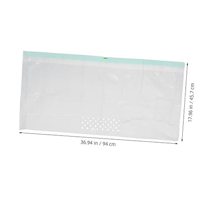 7pcs Cat Litter Filtering Bag White Cat Waste Filter Pouch for Easy Cleanup Litter Supplies for Pet Owners