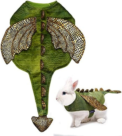 cyeollo Dinosaur Halloween Costume for Rabbit Bunny Puppy Kitten 2lb to 4lb by CYEOLLO