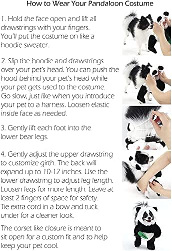 Pandaloon Dog Halloween Costume - As Seen on Shark Tank - Patented - Funny Costume with Arms for Small and Medium Dogs and Cats (Bunny, Size 0(11-12 in Height at TOP of Head, Girth<16in)) - Image 5