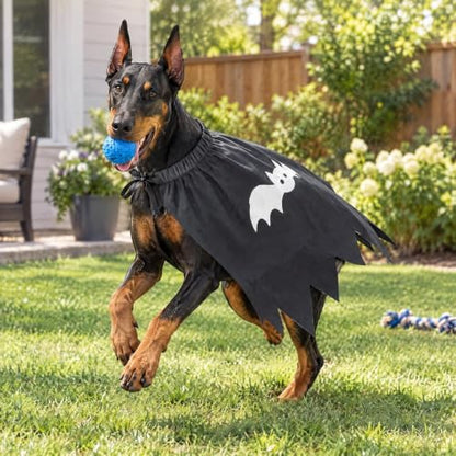 Halloween Dog Costume, Bat Halloween Dog Cape for Medium Large Pets(L) - Image 3