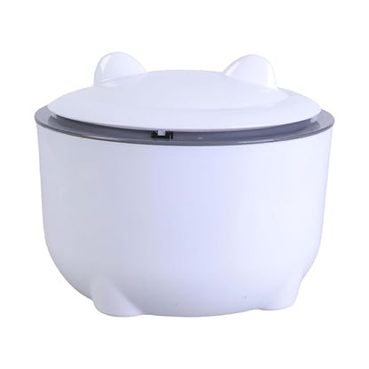 Odor Locking Cats Litter Disposal Can with Press Type Lid for Hygienic and Homes Environment Freshed Air Pet Supply Cats Waste Solution