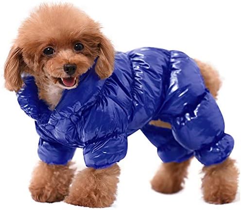 AOFITEE Small Dog Coat Waterproof Dog Winter Jacket Fullbody Dogs Snowsuit by AOFITEE