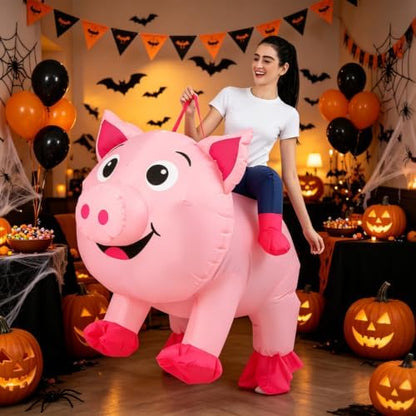 Inflatable Costume for Adult Ride on Animal Blow up Costumes Inflatable Halloween Costumes Fancy Dress Adults - Image 6