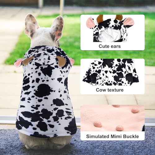 Stitch Dog Costume Dog Clothes for Medium Size pet Cow Costume Pet Halloween Animal Cosplay French Bulldog Funny Halloween Costumes - Image 6