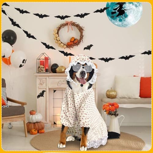 3 Pcs Old Lady Costume for Dog Grandmas Dogs Costume - Image 6