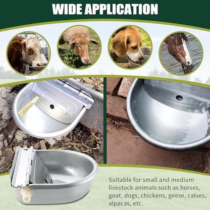 Automatic Water Dispenser for Dogs & Livestock with Drainage Hole