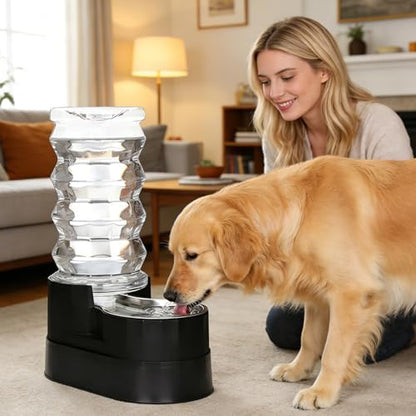 RIZZARI 8L Elevated Dog Waterer: Comfort Height Design