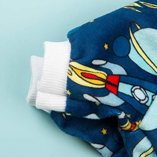 CuteBone Small Dogs Outfit Soft Puppy Onesies Pjs Dog Pajamas Pet Coat Cat Apparel Comfy Doggie Jumpsuit Bodysuit for All Seasons - Image 5