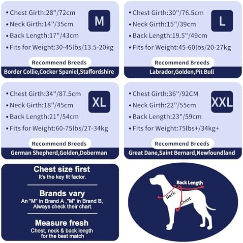 Dog Pajamas Large Size, Big Dog Onesie Clothes, Anti Shedding and Licking, Post Surgery Recovery Pet Pjs, Cotton Soft Material Stretchable Pet Pajamas U-COSP03XXL - Image 5