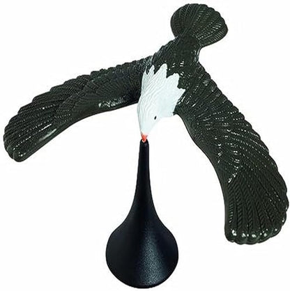 Toysmith Magic Party Trick Balancing Eagle Bird Toy (7-Inch), For Boys & Girls Ages 5+