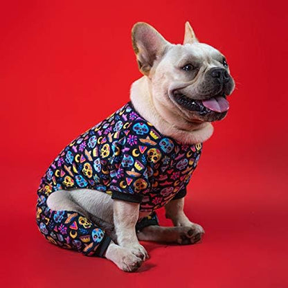 CuteBone Small Dogs Outfit Soft Puppy Onesies Pjs Dog Pajamas Pet Coat Cat Apparel Comfy Doggie Jumpsuit Bodysuit for All Seasons - Image 5