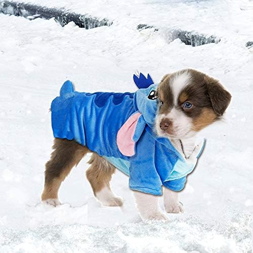 Dog Costumes for Halloween, Funny Cartoon Pet Outfit for Christmas -M - Image 3