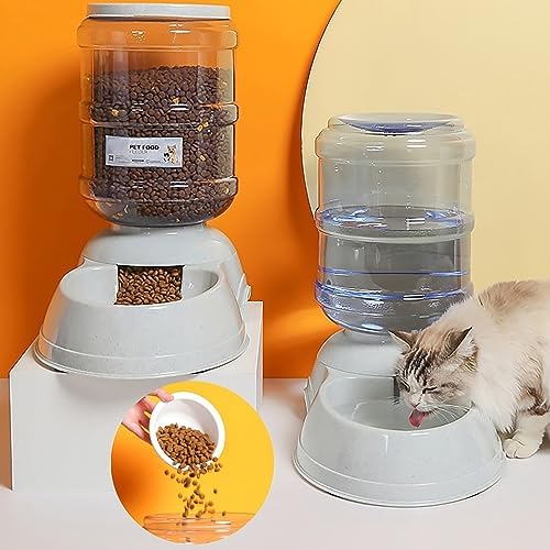 Dog Water Bowl Dispenser,3 Gallon/ 11L Pet Water Dispenser Station for Large Dogs and Cats,Gravity Automatic Feeder,Large Size Dog Drinking Fountain