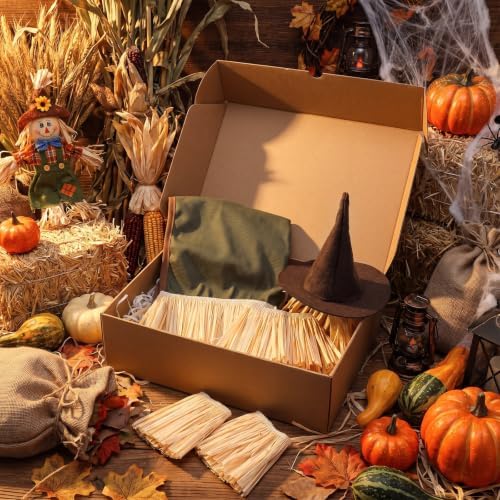 Hillban 5 Pcs Dog Halloween Scarecrow Costume for Dogs, Small - Image 3
