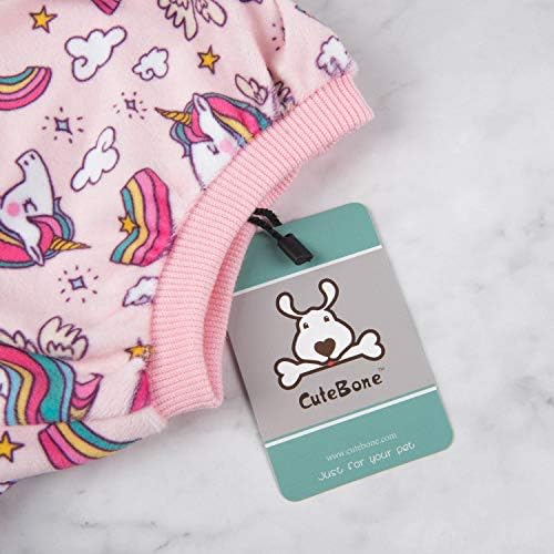 CuteBone Small Dogs Outfit Soft Puppy Onesies Pjs Dog Pajamas Pet Coat Cat Apparel Comfy Doggie Jumpsuit Bodysuit for All Seasons - Image 6
