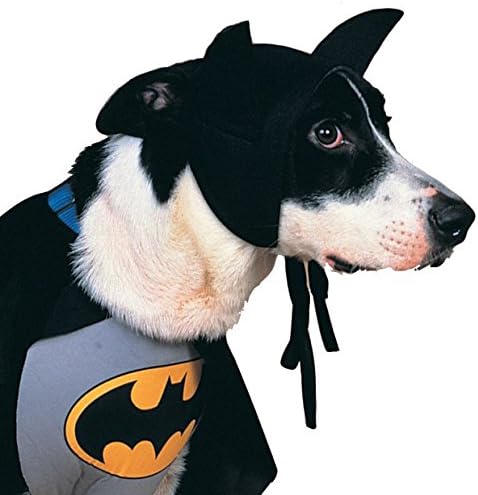 Rubie's Adult Classic Batman Pet Costume, Black/Gray, S Neck 12 Girth 17 Back 11 US (Pack of 2) - Image 3