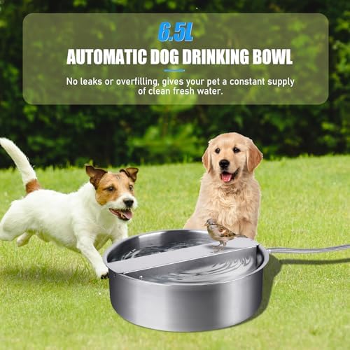 Automatic Dog Water Bowl Dispenser Large Breed| Auto Fill| High Capacity