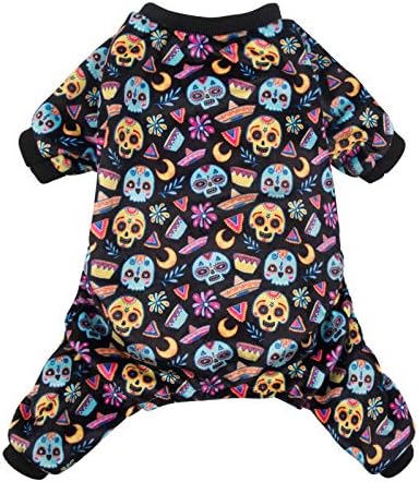 CuteBone Small Dogs Outfit Soft Puppy Onesies Pjs Dog Pajamas Pet Coat Cat Apparel Comfy Doggie Jumpsuit Bodysuit for All Seasons by CuteBone