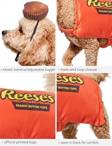 Rubies Hershey's: Reese's Peanut Butter Cup Pet Costume for for Dogs or Cats, L/XL - Image 4