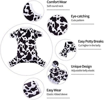CuteBone Dog Pajamas Costumes Fleece Pet Clothes Puppy Onesie Winter Holiday Cute Cat Jammies Keep Your Pet Warm in the Cold Weather P222XS - Image 2