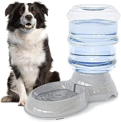 Automatic Dog Water Dispenser, 3 Gallon| 11L Gravity Automatic Pet Water Dispenser Station, Pet Waterer for Dogs and Cats, Large Capacity Water Feeder