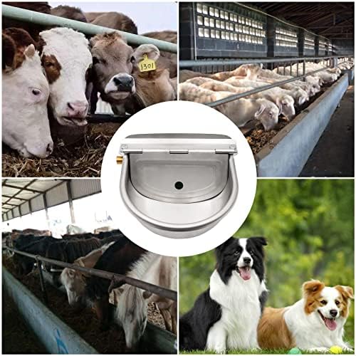 Automatic Dog Water Dispenser Outdoor Large Breed Self Filling Water Bowl