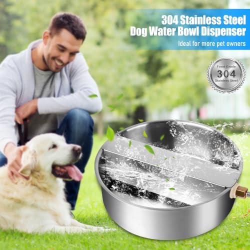Automatic Dog Water Bowl Dispenser Large Breed| Auto Fill| High Capacity