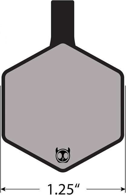 Silent Dog Tag Personalized with 5 Lines of Custom Deep Engraved Durable Soundless Silicone Pet ID Name Tag Hexagon Snow Mountain Boy