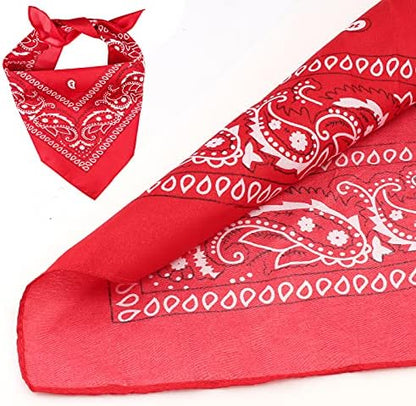 Yewong Pet Cowboy Costume Accessories Dog Cat Pet Size Cowboy Hat and Bandana Scarf West Cowboy Accessories for Puppy Kitten Party Festival and Daily Wearing Set of 2 (Black) - Image 2