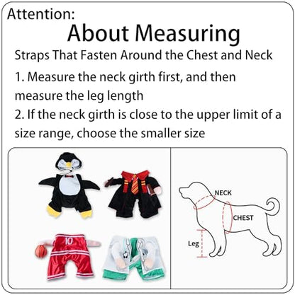 DELIFUR Dog Halloween Penguin Costume - Adorable Pet Clothes Animal Cosplay Halloween Cat Costume for Small and Medium Dogs Holiday Funny Outfits (Penguin, Medium) - Image 4