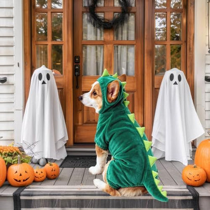Dog Halloween Costumes Dog Dinosaur Costume Hoodie Pajamas for Dogs - Image 5