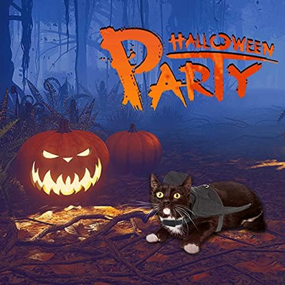 Rypet Cat Halloween Costume, Halloween Bat Wings for Small Dogs Cats, Small - Image 6