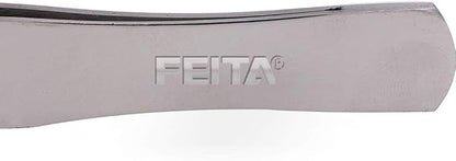 Extra Long Tweezers 18.9 Inch - FEITA Stainless Steel Curved Tip Tweezer Tongs for Aquarium Fish Tank Plants