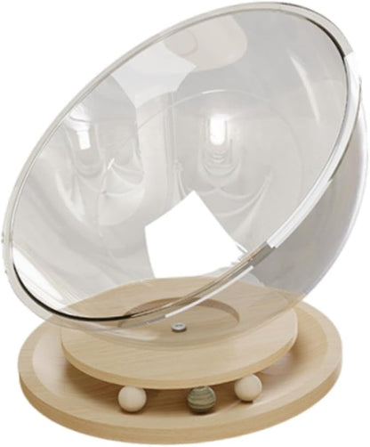 Space Capsule Cat Bed, Pet Furniture, Easy Cleaning, Universal Small Pets Activity Centre Bed Toy, Sleeping Nest for Cats, Density Board L